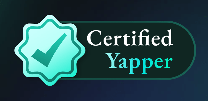 Certified Kaito Yapper badge
